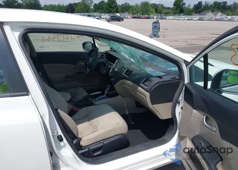 2014 Honda Civic Lx из США, поврежденный, VIN 19XFB2F53EE028120